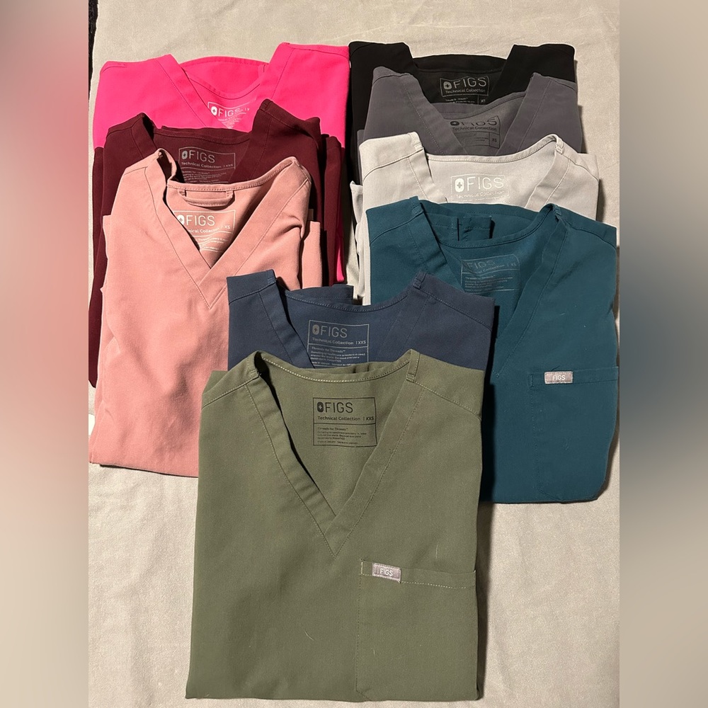 FIGS SCRUB TOPS